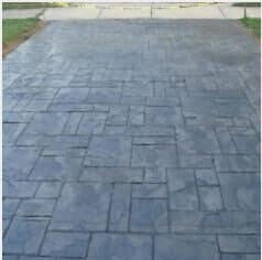 Stamped Concrete of a House — Ewing, NJ — Pave Patrol, LLC