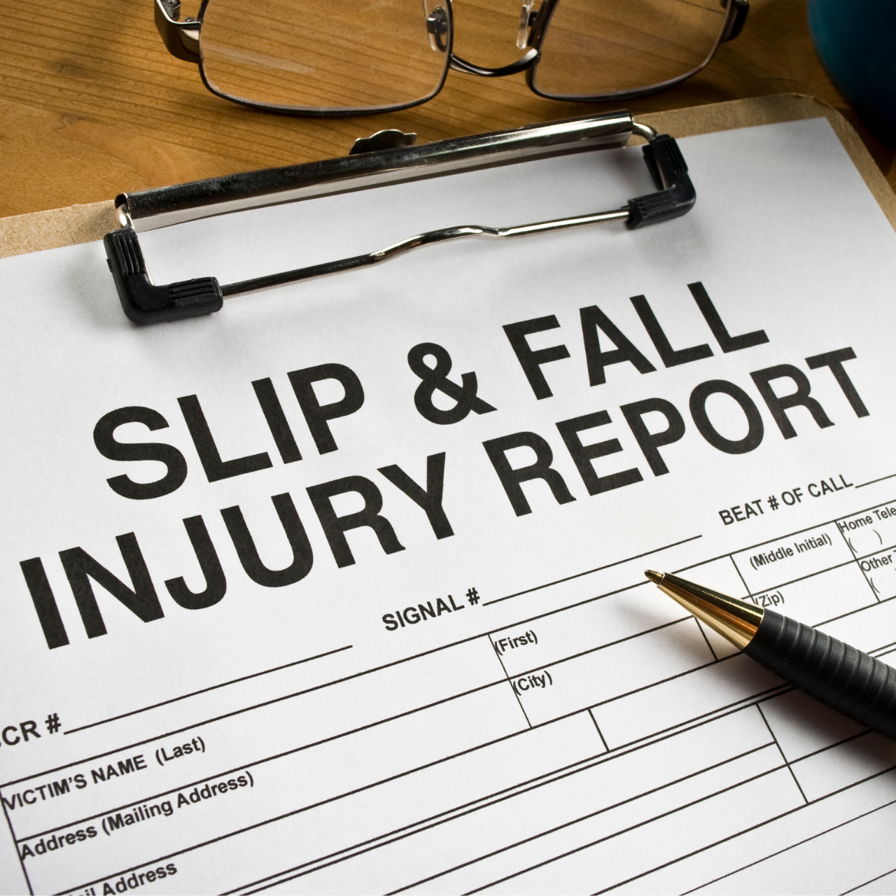 Slip and Fall Report