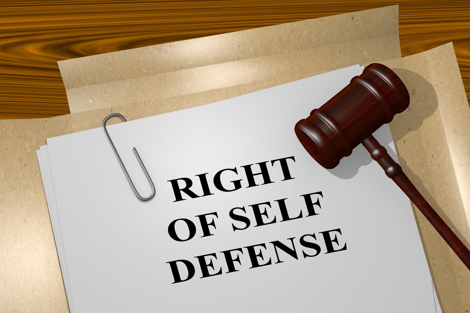 Self Defense and the law