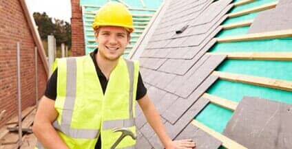 Roof worker portrait - residential in West Congers, NY