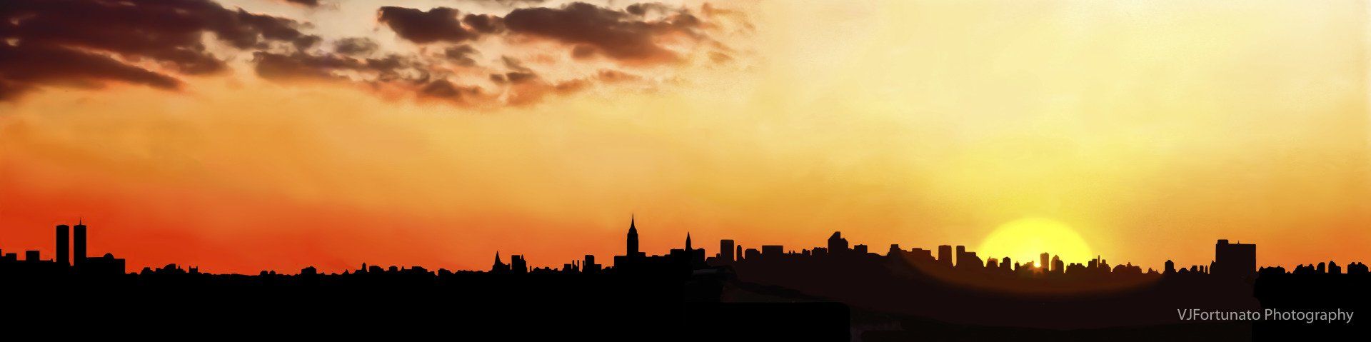 New York City Skyline, CIrca 1980. Profound Living. Michael Kroth 