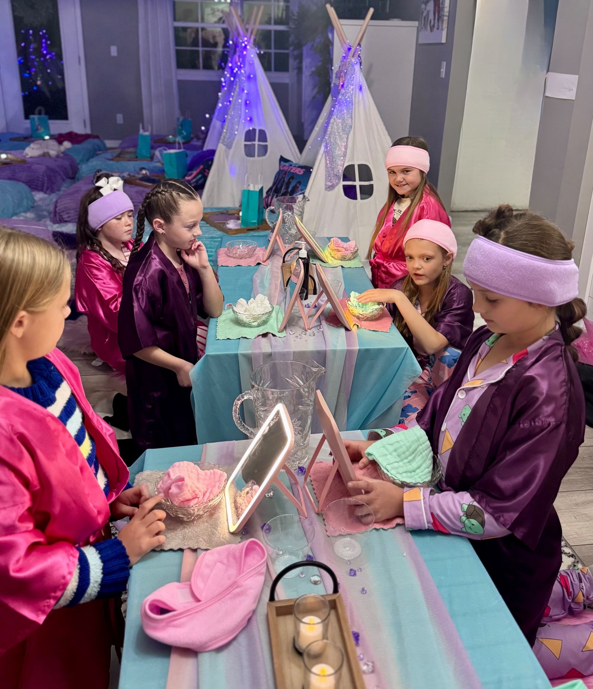 girls sleepover parrty 