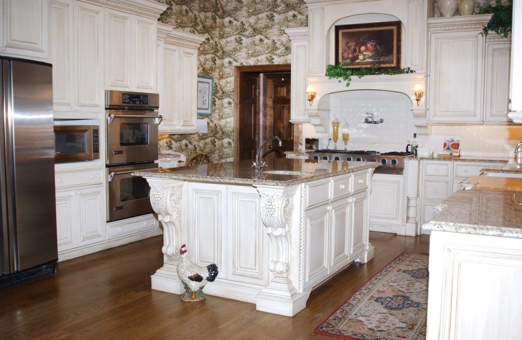 Kitchen With A Large Island And Granite Countertops — Willard, MO — Bill’s Custom Woodworks
