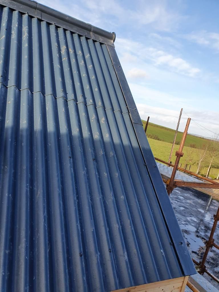 Pro Roofers Leeds - Pitched metal roof replacement in Leeds