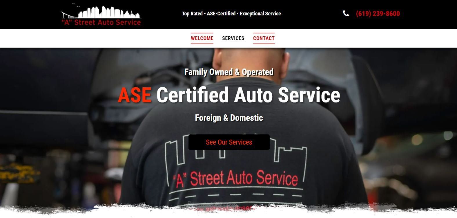 ASE Certified auto service