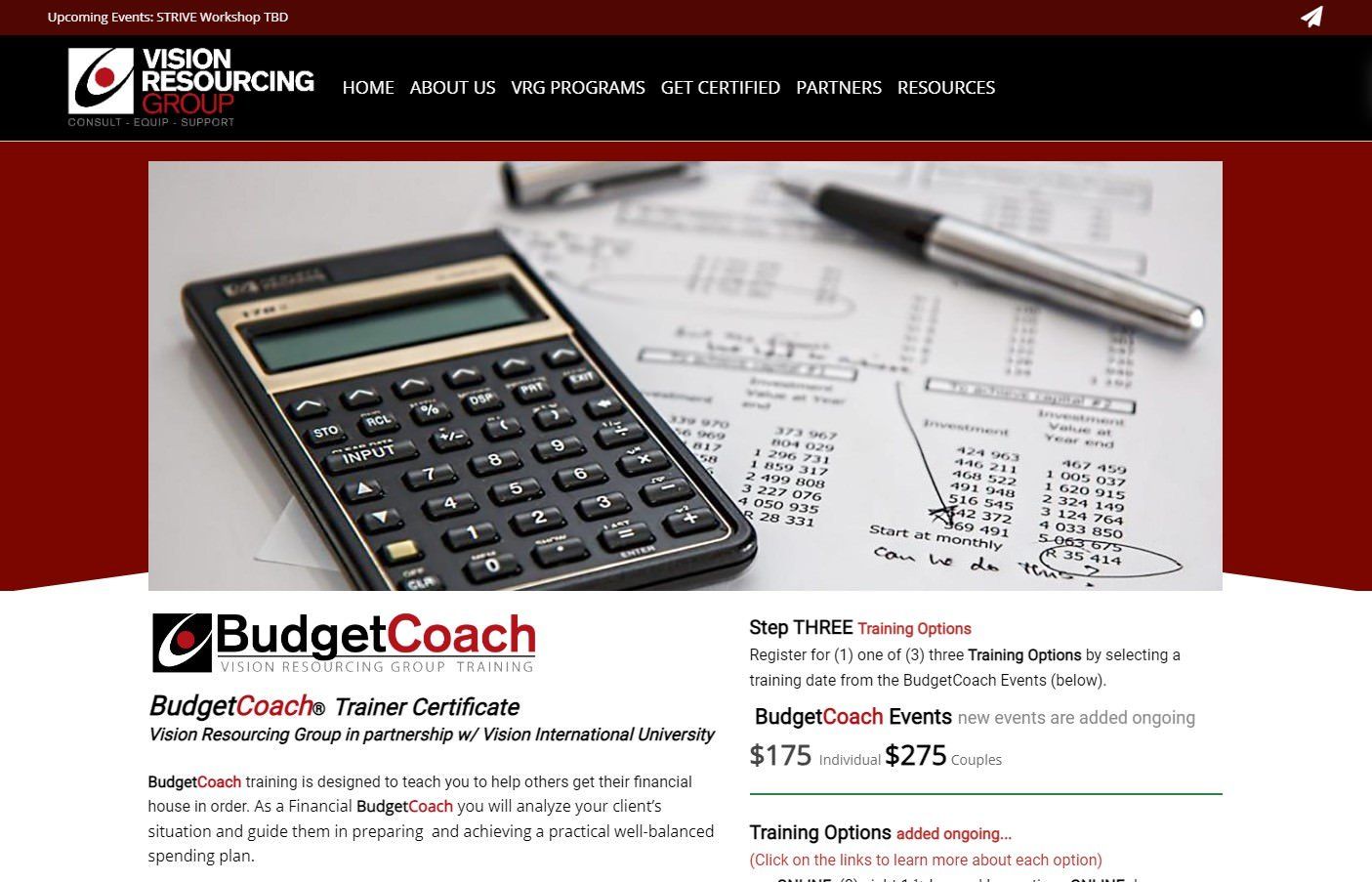 BudgetCoach Training
