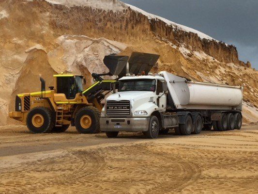 Earthmoving site works