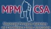 The logo for the Mississippi petroleum marketers and convenience stores association.