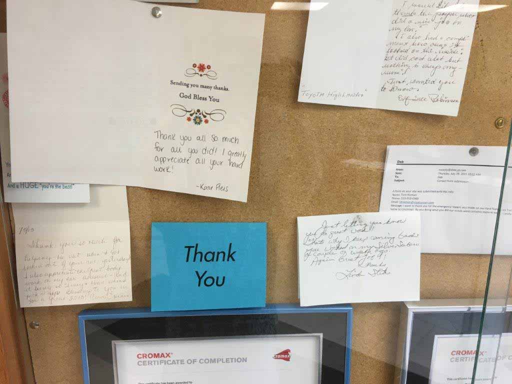 Auto Body Repairs — Customer Feedbacks in Traverse City, MI