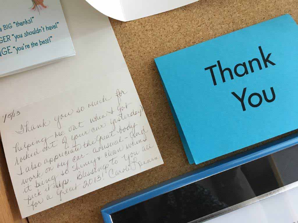 Car Repair Shop — Customer Message in Traverse City, MI