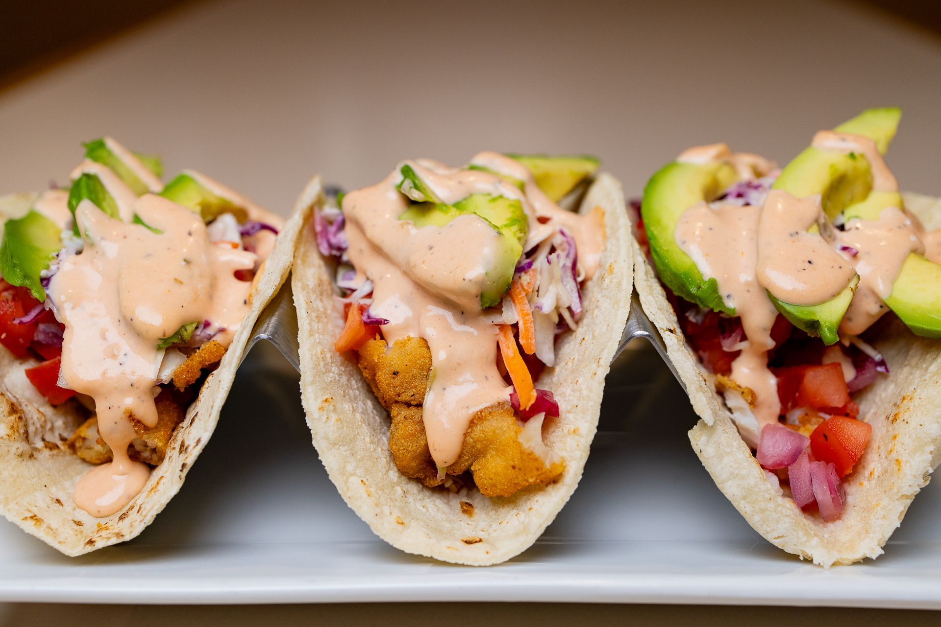 COD | AVOCADO | PICO DE GALLO | FRESH COUNTRY COLESLAW | BREWTERS SAUCE