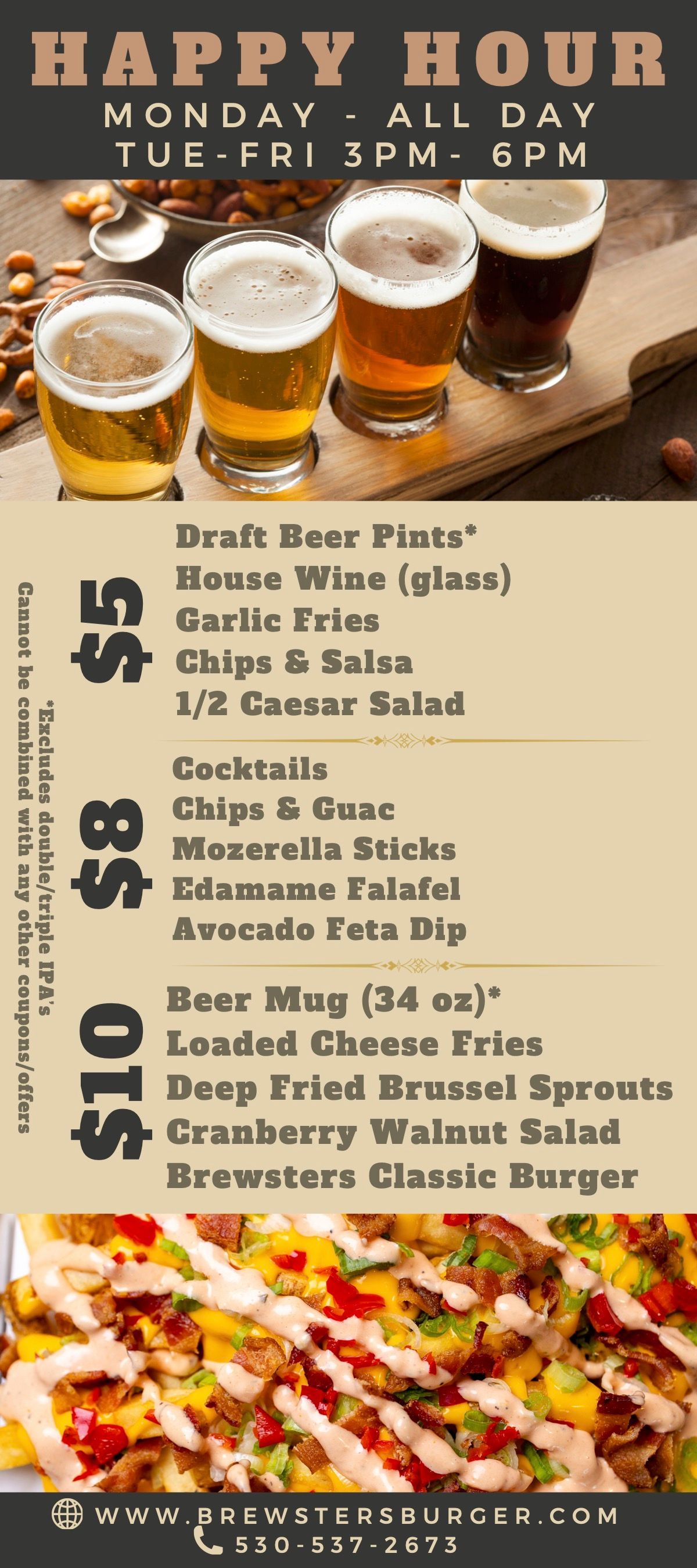 Happy Hour Menu