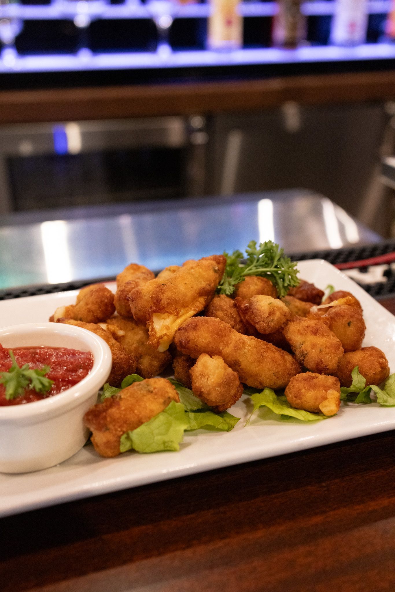 Garlic Cheese Curds
