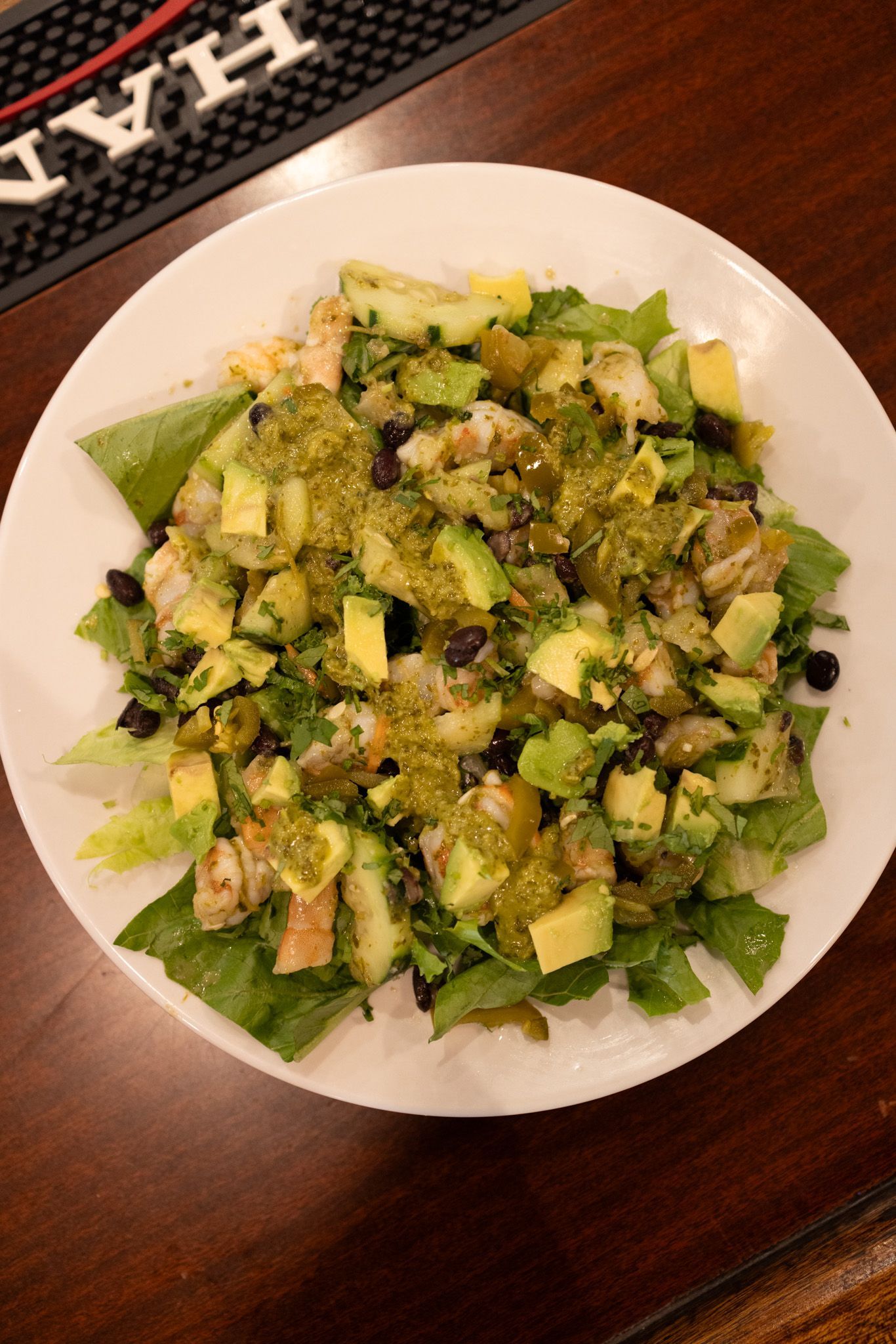 Lime Shrimp and Bean Salad