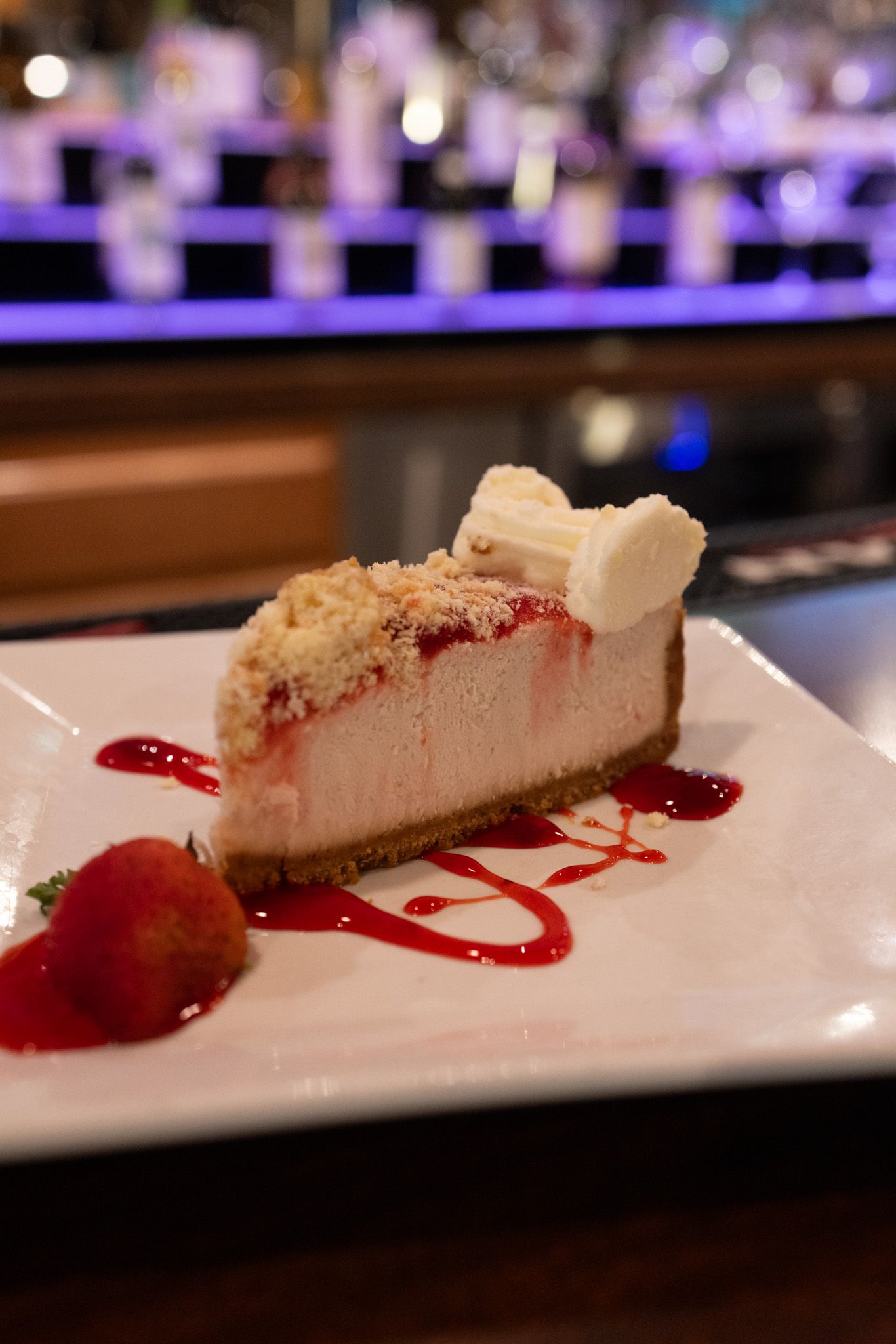 Raspberry Donut Cheesecake