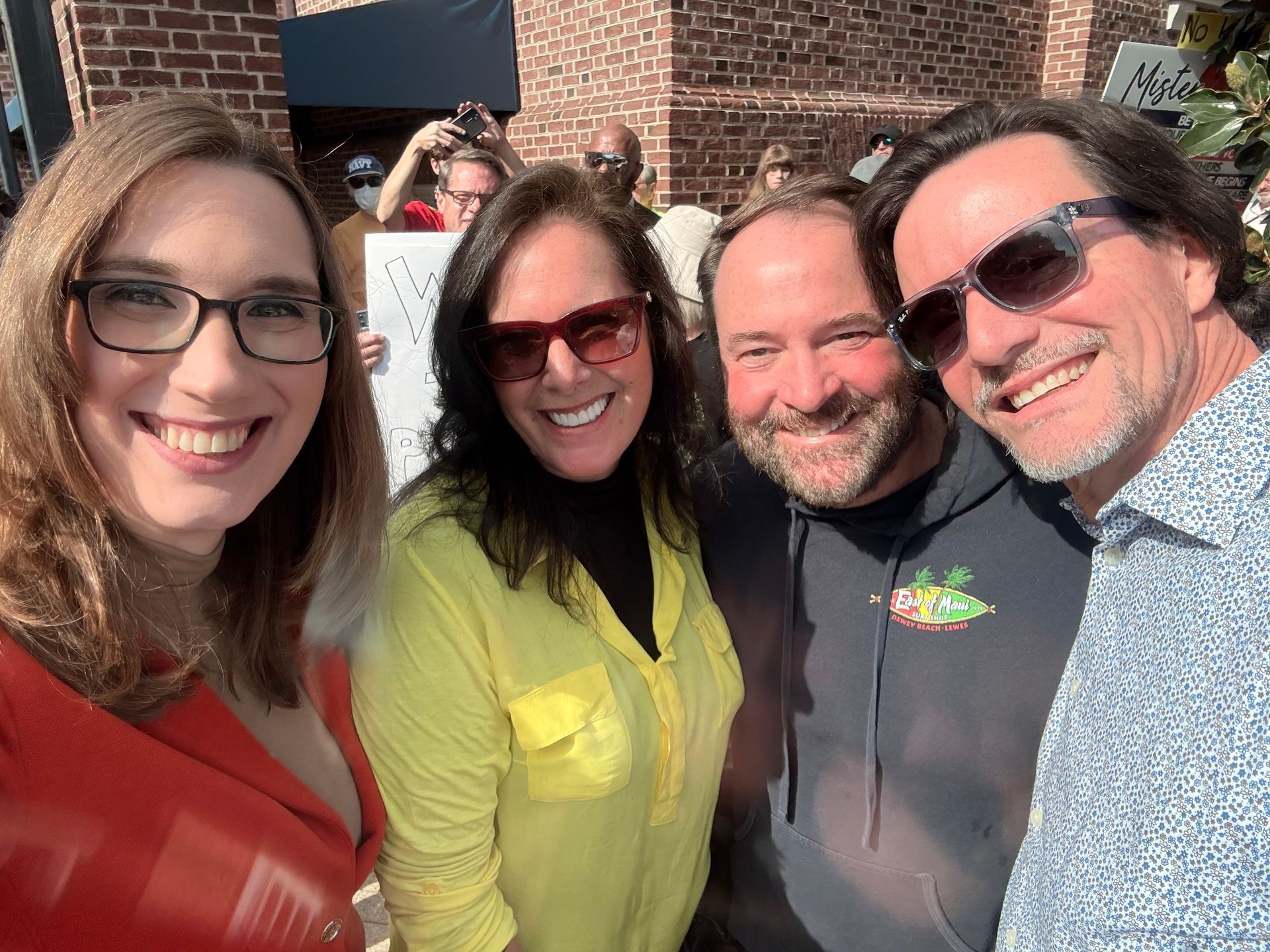 Senator Hoffner with US Senator Sarah McBride
