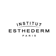 The logo for institut esthederm paris is black and white.