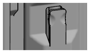 Disegno fili per vigneti