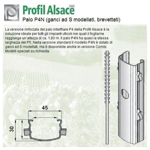 Scheda tecnica Palo P4N