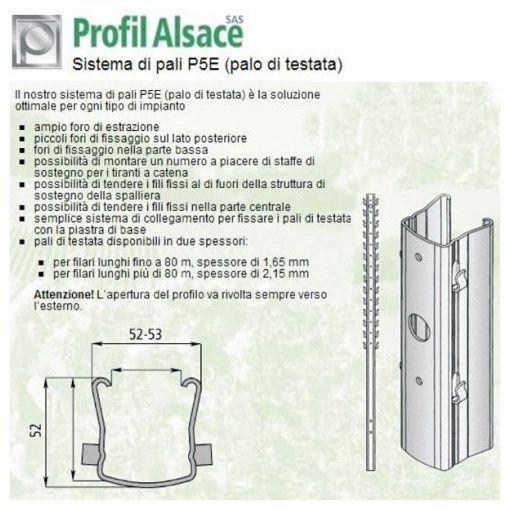 Scheda tecnica Palo P5E