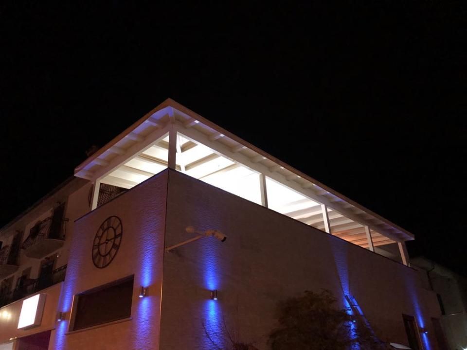 pergola per terrazzo