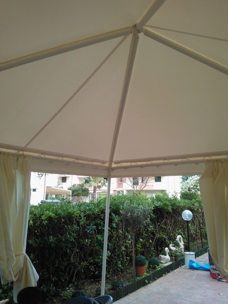 gazebo in PVC