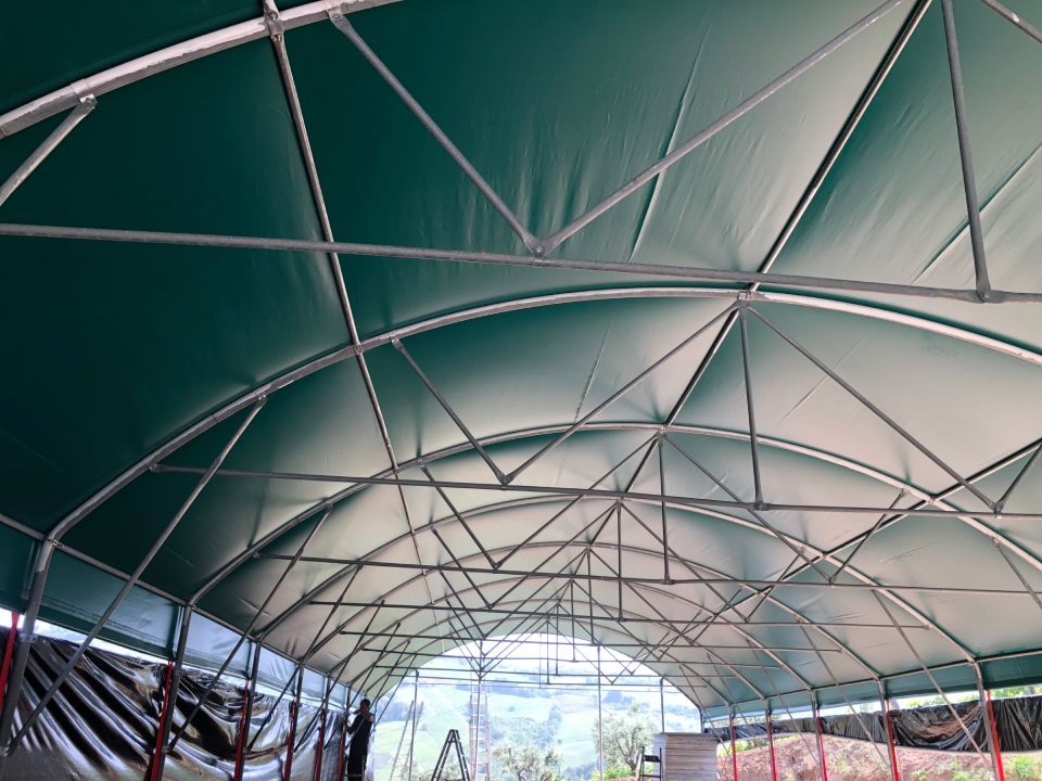 tunnel in PVC per aziende