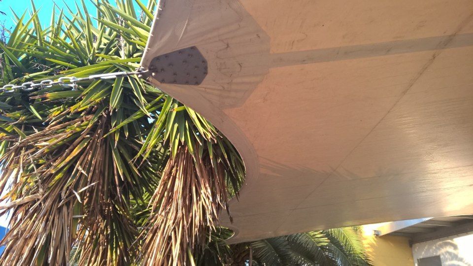 vela ombreggiante per privati