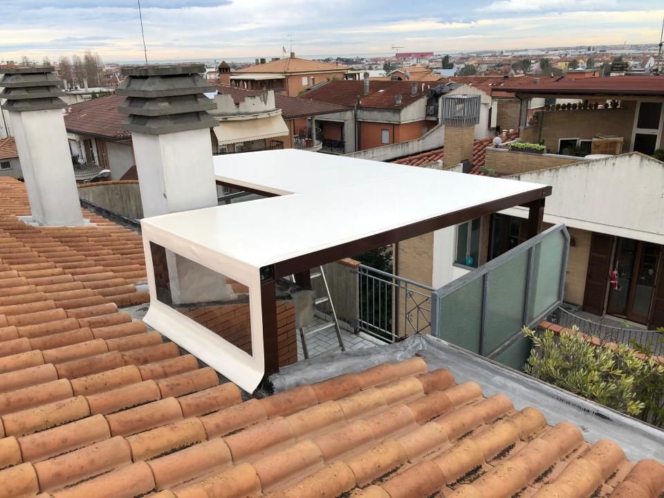 pergola per terrazzo