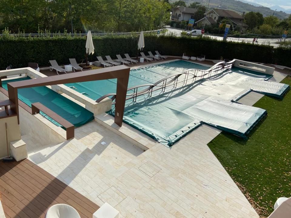 coperture per vasche e piscine