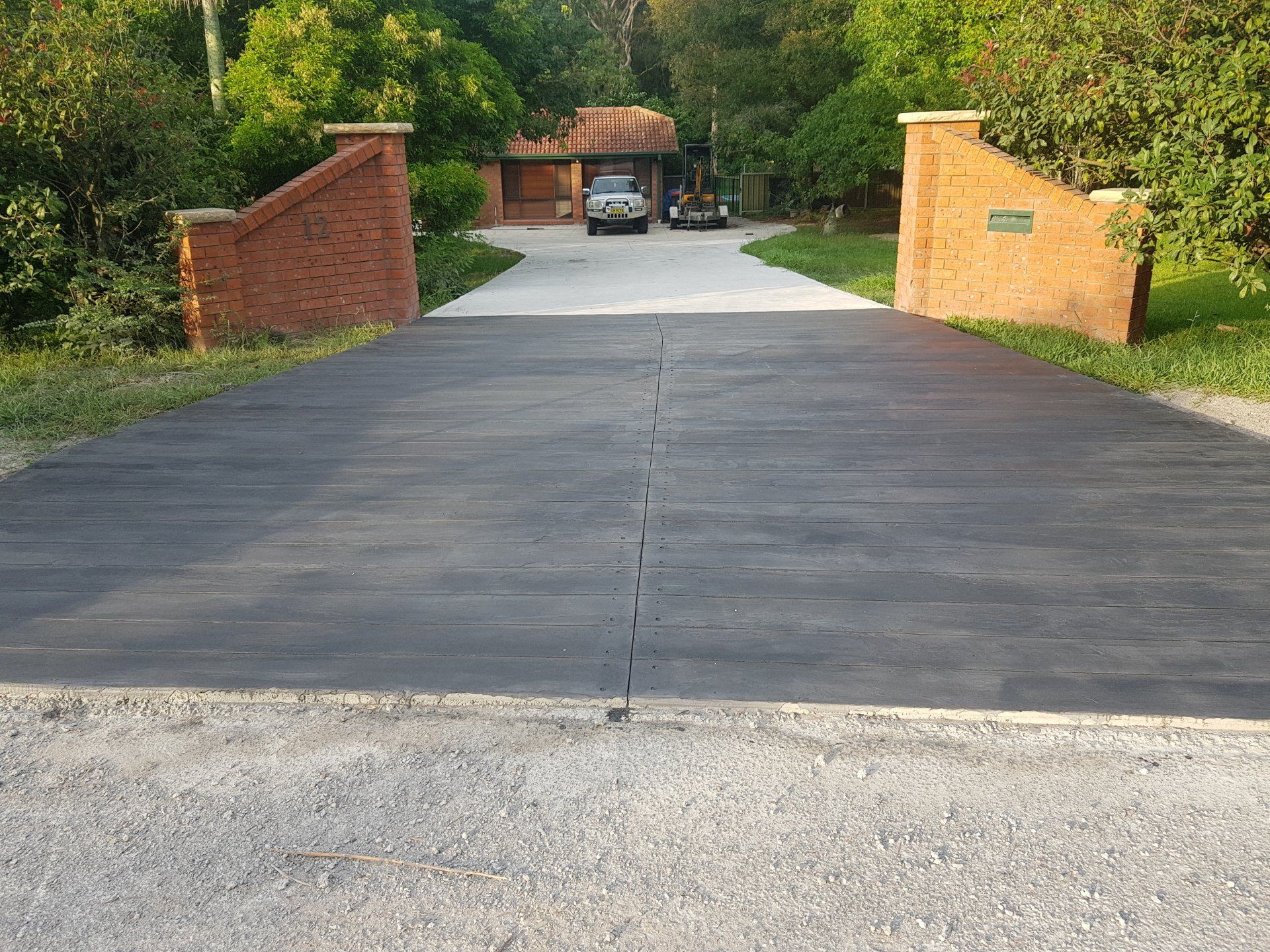 Concrete driveway — Concreter in Port Stephens, NSW