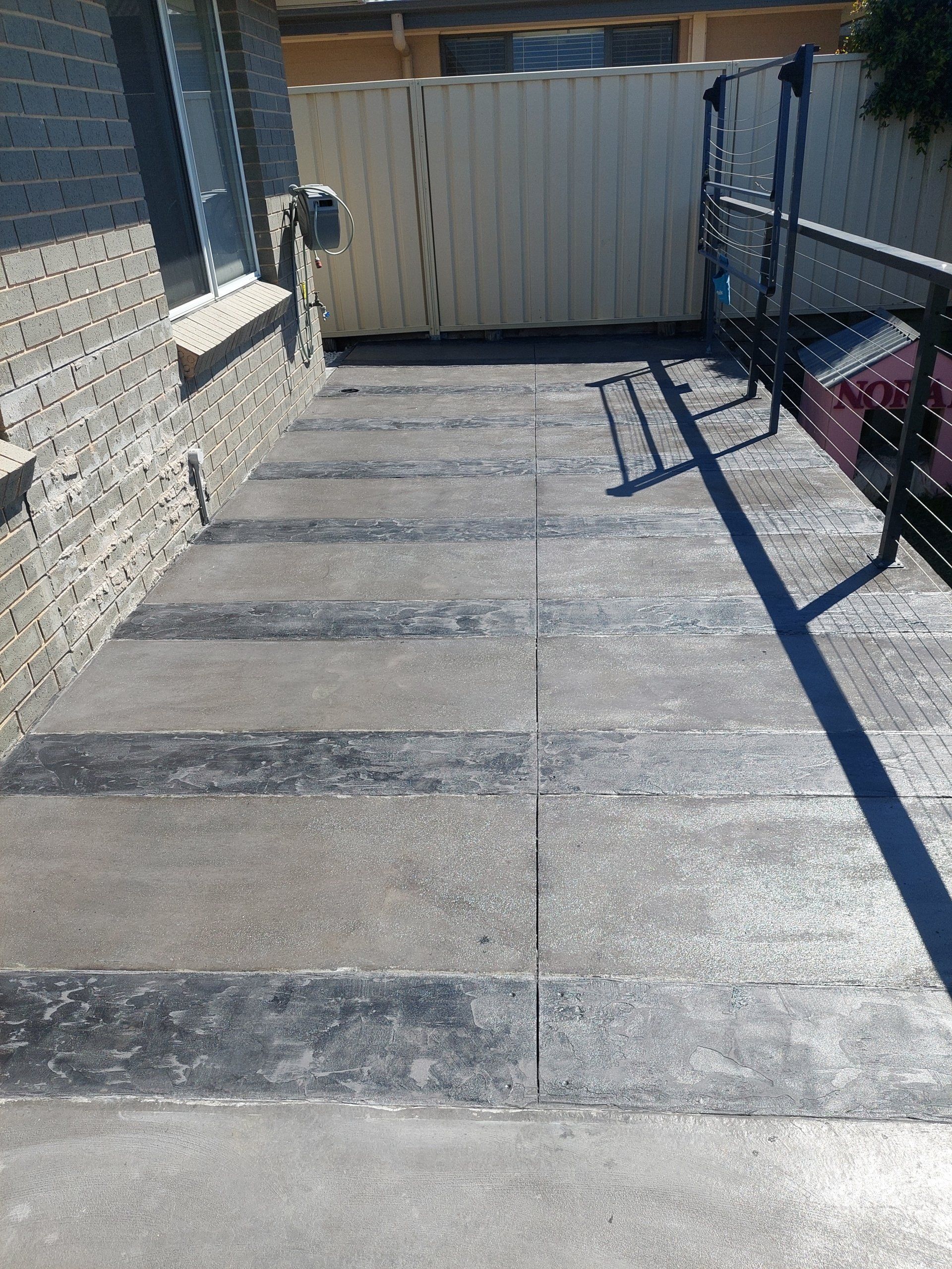 New residential concrete pavement — Concrete Footpaths in Port Stephens, NSW