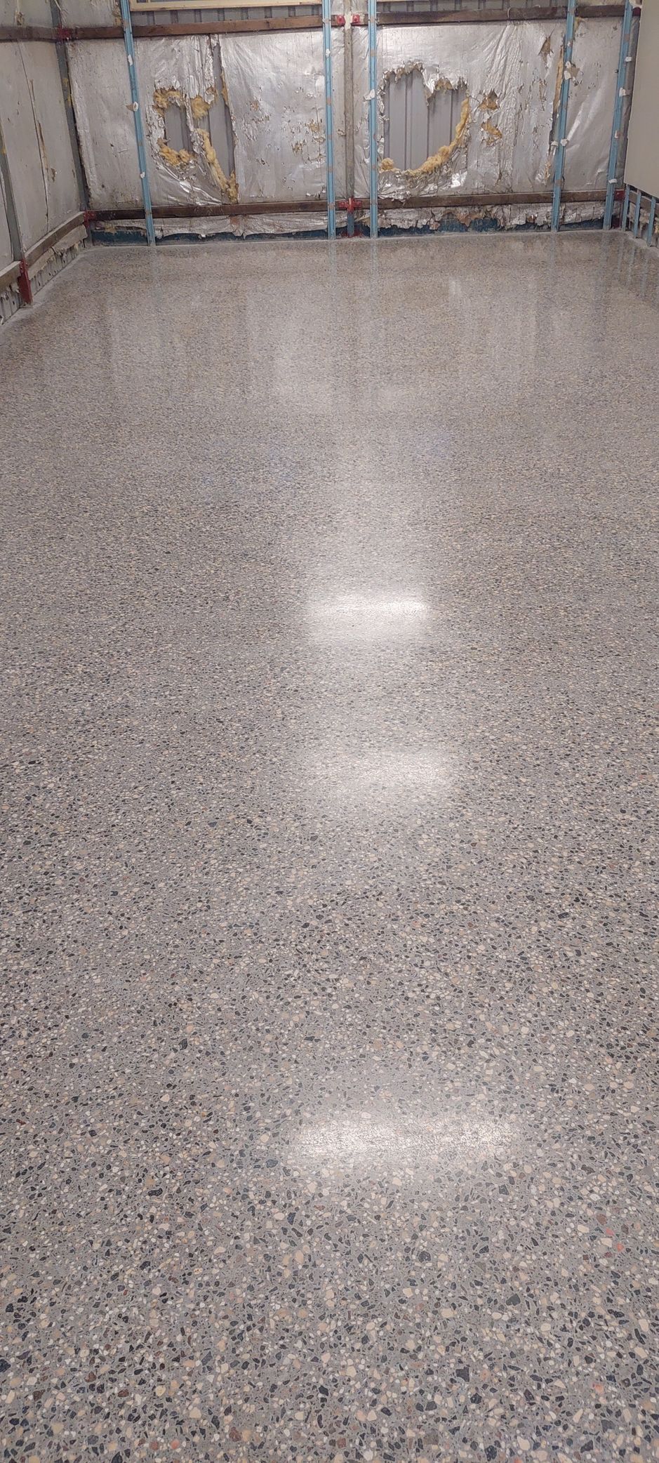 Polished concrete kitchen floor — Concreter in Port Stephens, NSW