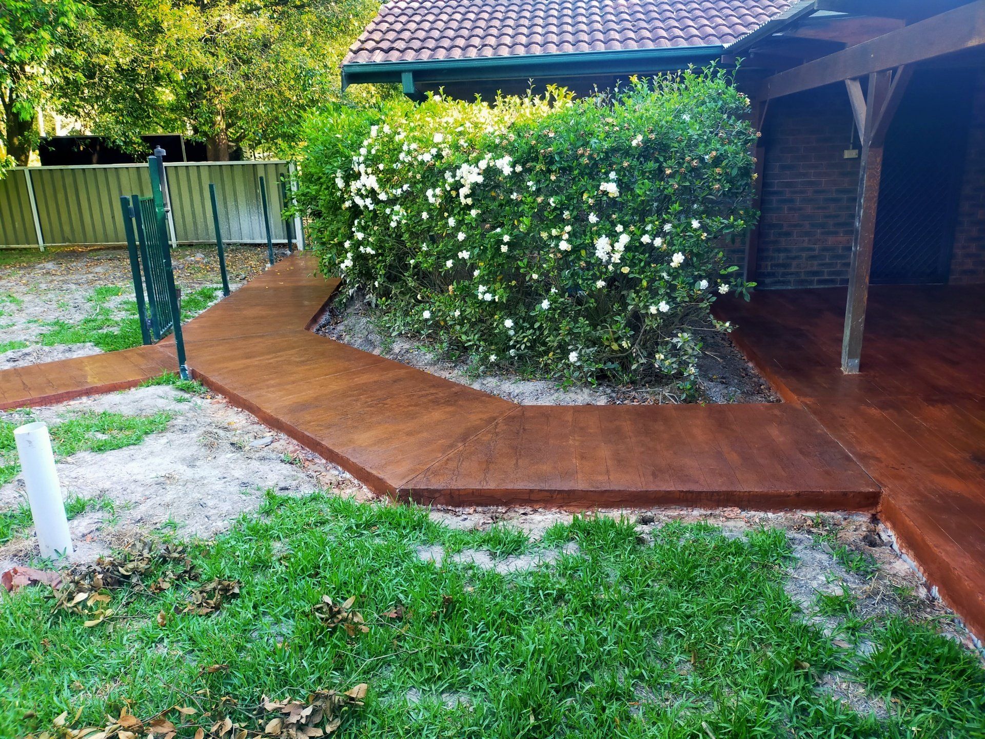 Residential footpath — Concrete Footpaths in Port Stephens, NSW