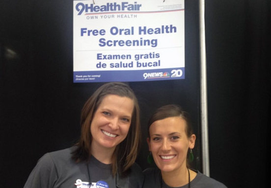 Dentist and hygienist