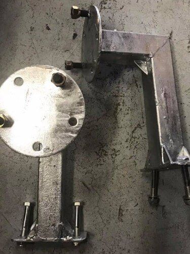 Wheel Bracket  — Trailers, Trays and Tippers Parts in South Lismore, NSW