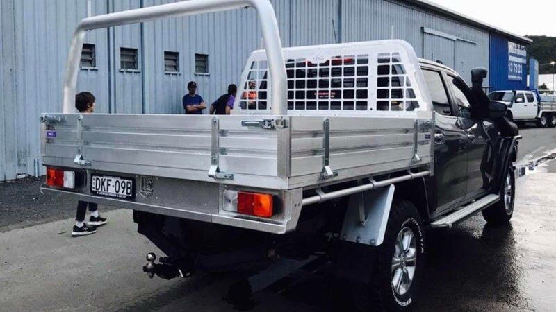 Trays in Car — Trailers, Trays and Tippers Parts in South Lismore, NSW