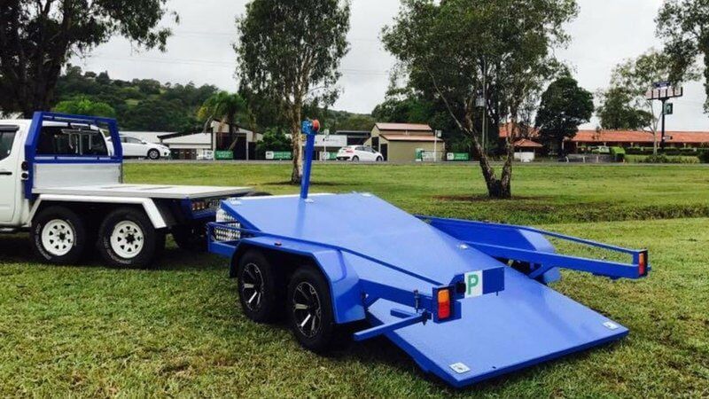 Blue Tippers — Trailers, Trays and Tippers Parts in South Lismore, NSW