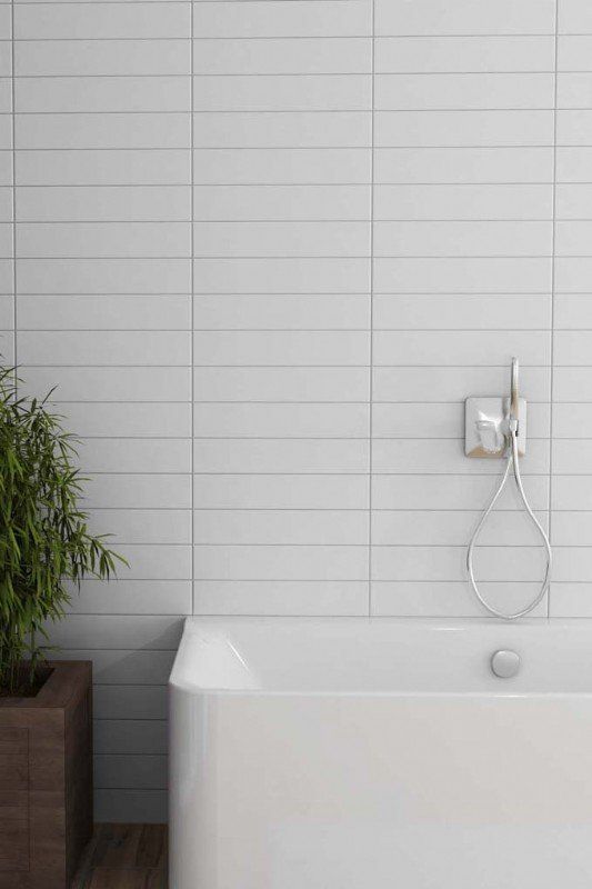Rectangle Tiles Wall And Bathtub — Hyannis, MA — Cloutier Supply Company