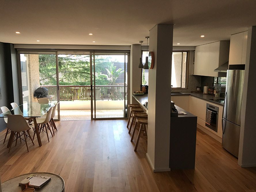 A Kitchen and Dining Room in a House — Dowdy Constructions in Forster, NSW