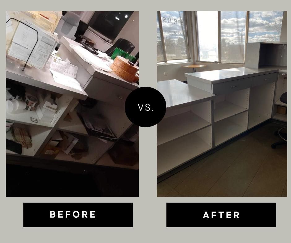 before and after junk removal