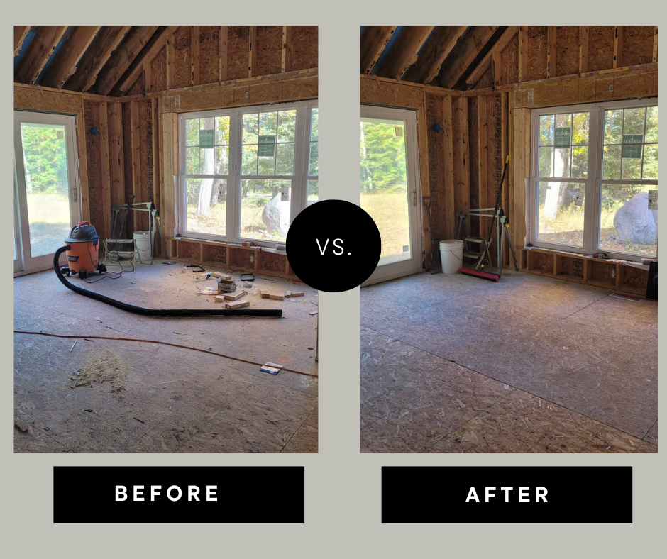 before and after junk removal