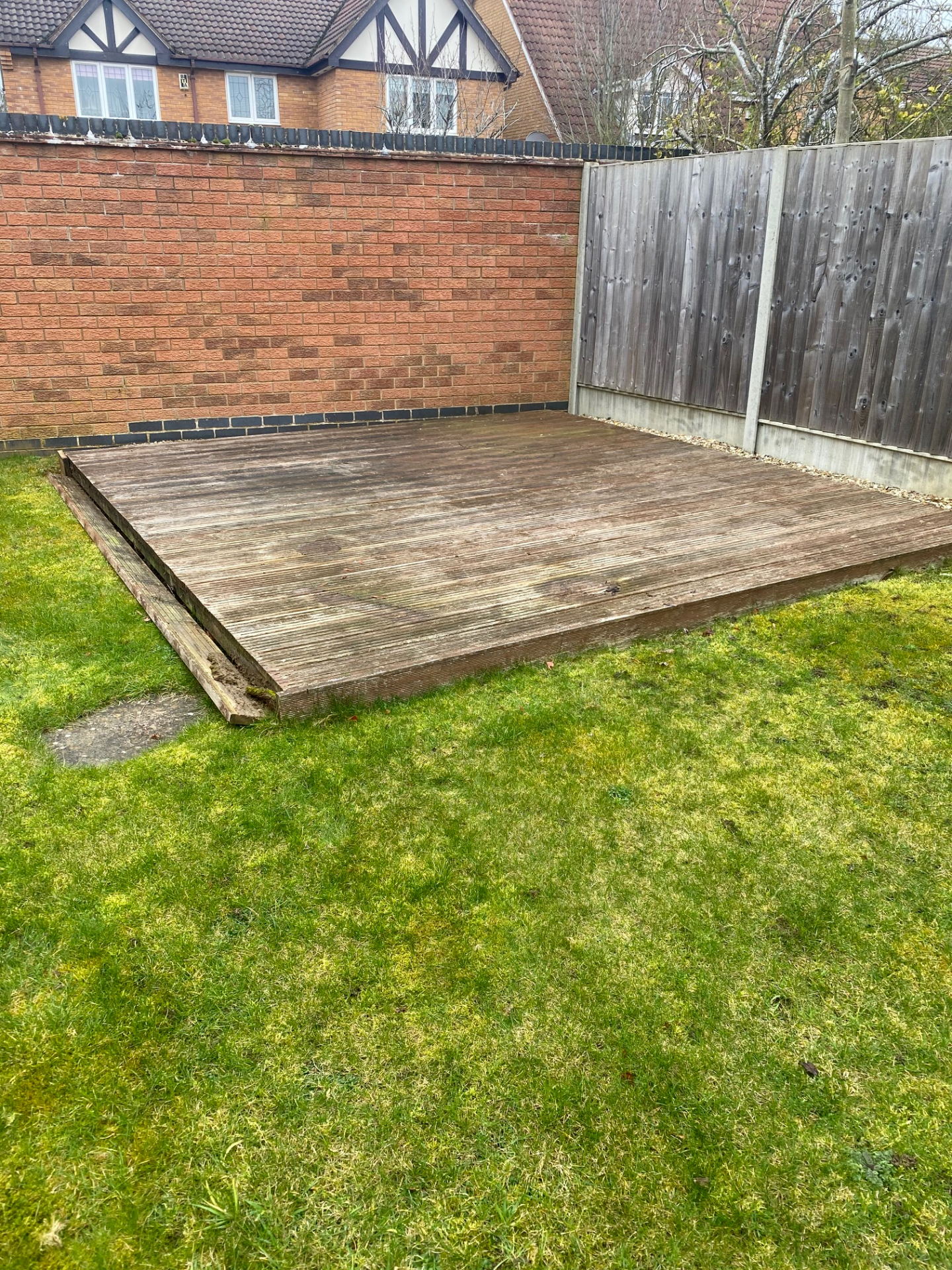 Before Decking Base
