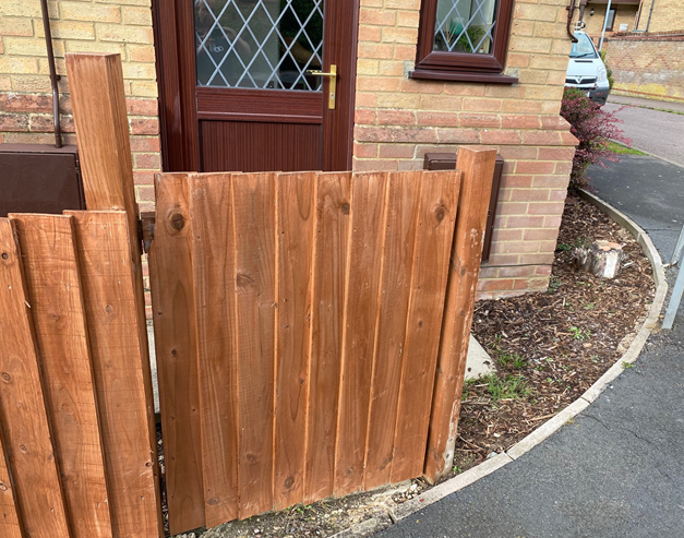 new garden gate