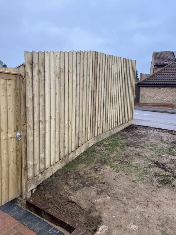 Fencing work