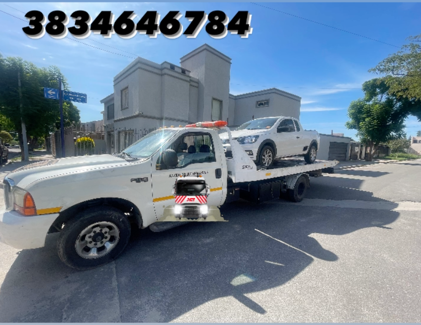 Grúas y remolques de vehículos