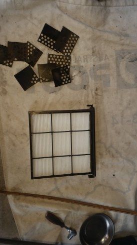 Pollen filter modifications