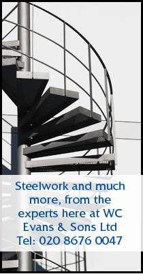 Steel fabrication - Penge, London - WC Evans & Sons Ltd - Stairs