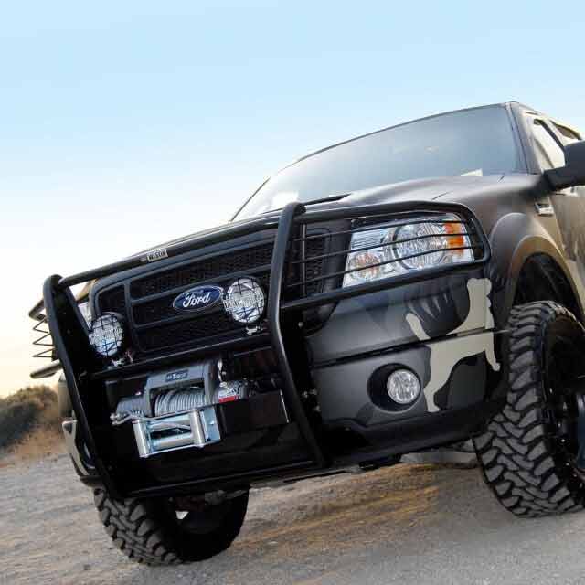 Ford Truck Front View — Truck Accessories in Clearwater, FL