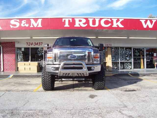 Ford Truck Lift Front View — Truck Accessories in Clearwater, FL
